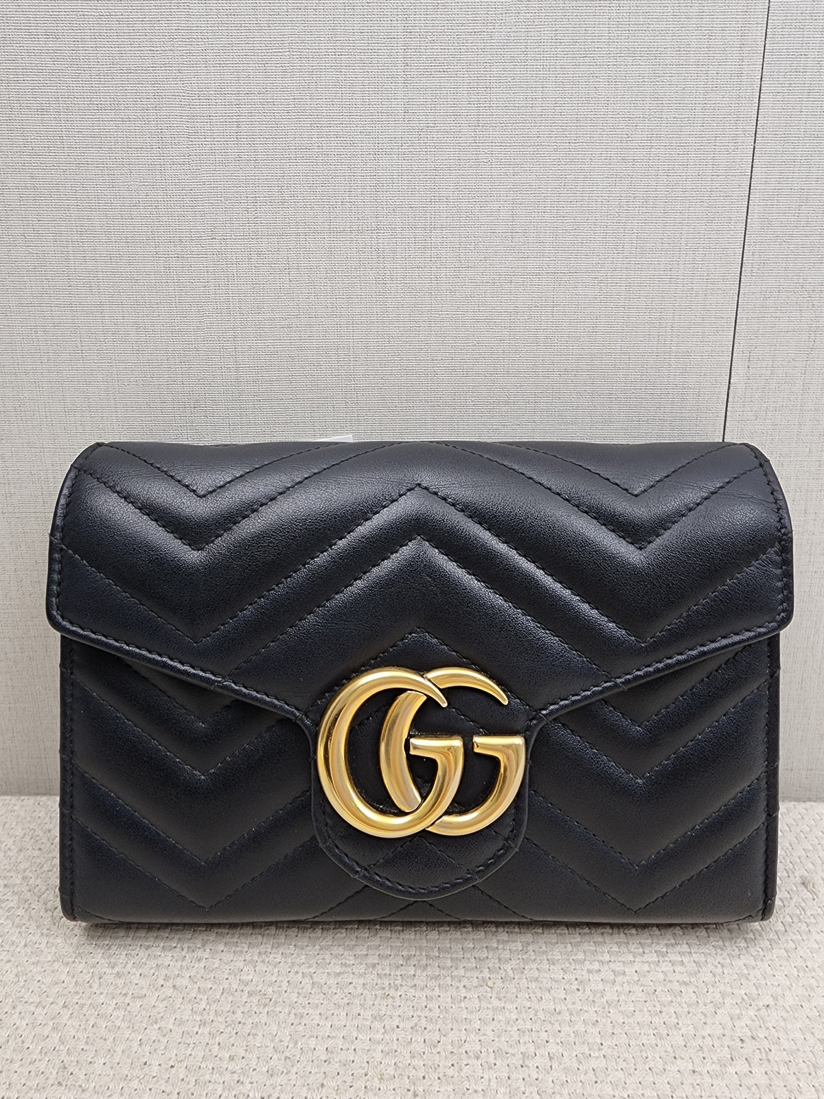 Gucci Black Marmont WOC