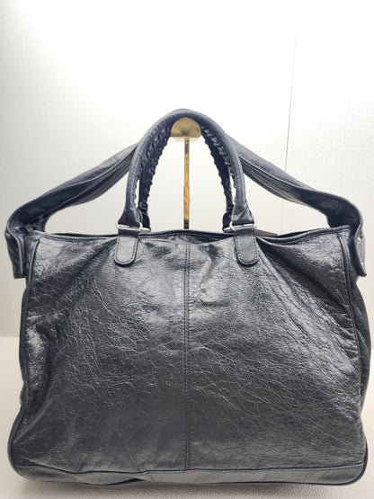 Balenciaga Black Agneau S Squash Boston City