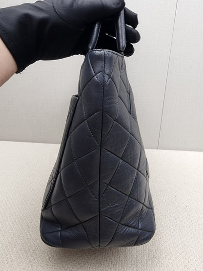 Chanel Black Lambskin Medallion Tote (GHW)