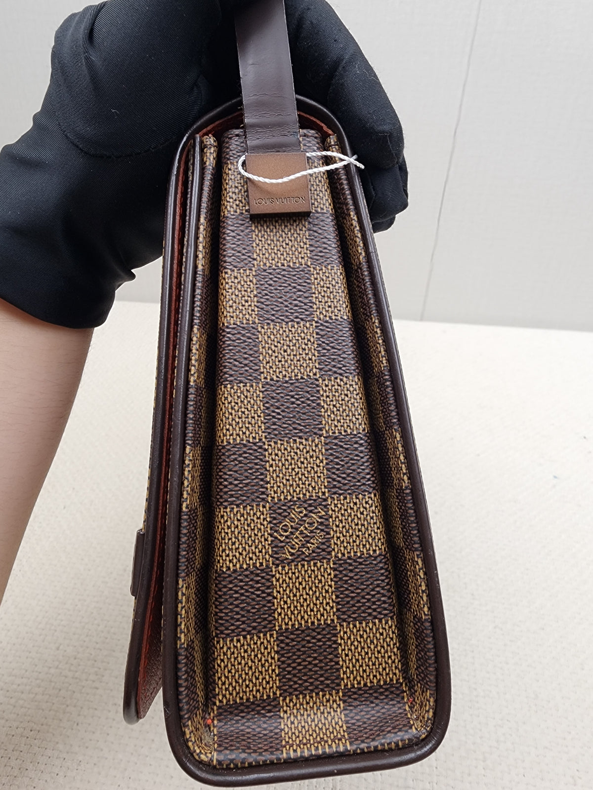 LV Damier Ebene Tribeca Mini Shoulder Bag