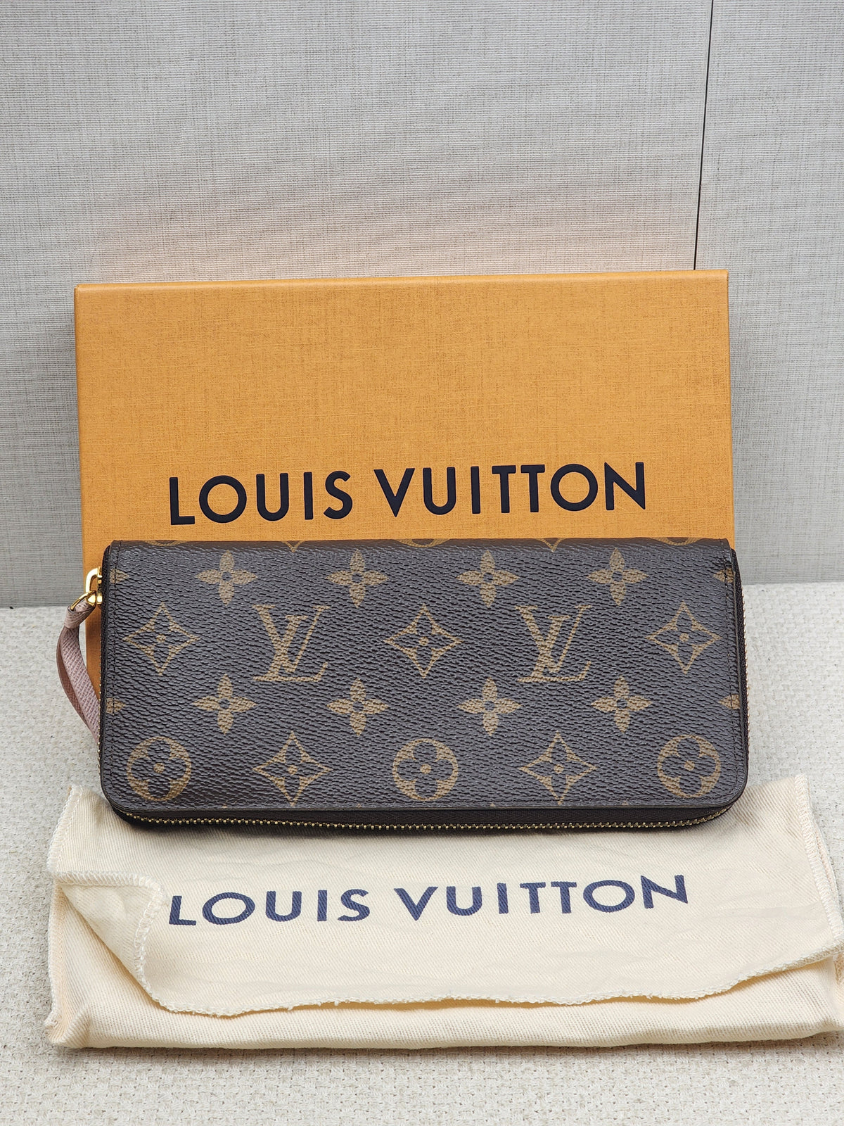 LV Monogram Zippy Long Wallet
