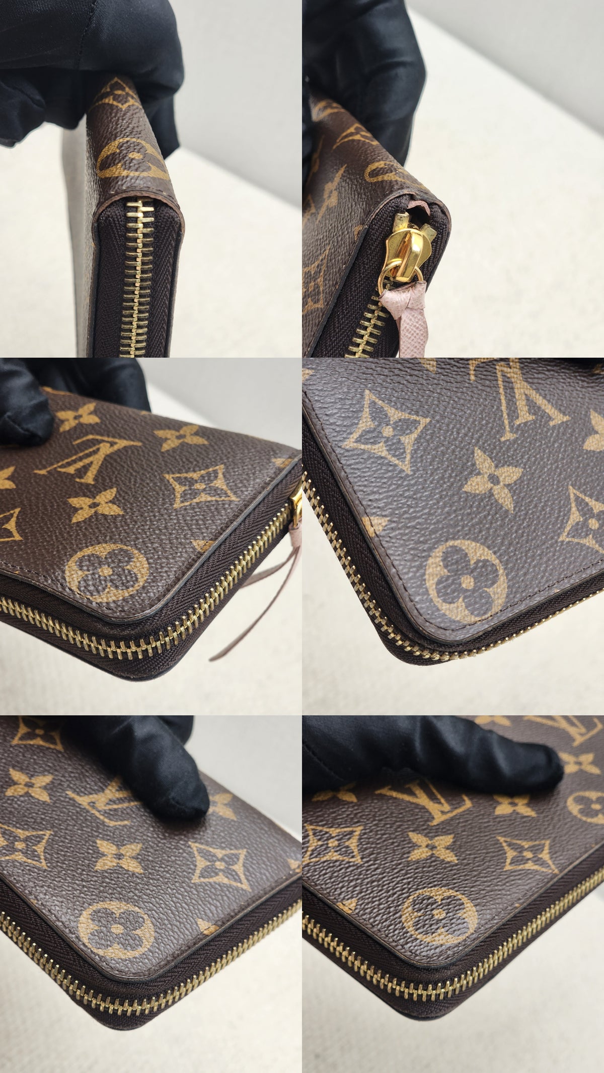 LV Monogram Zippy Long Wallet