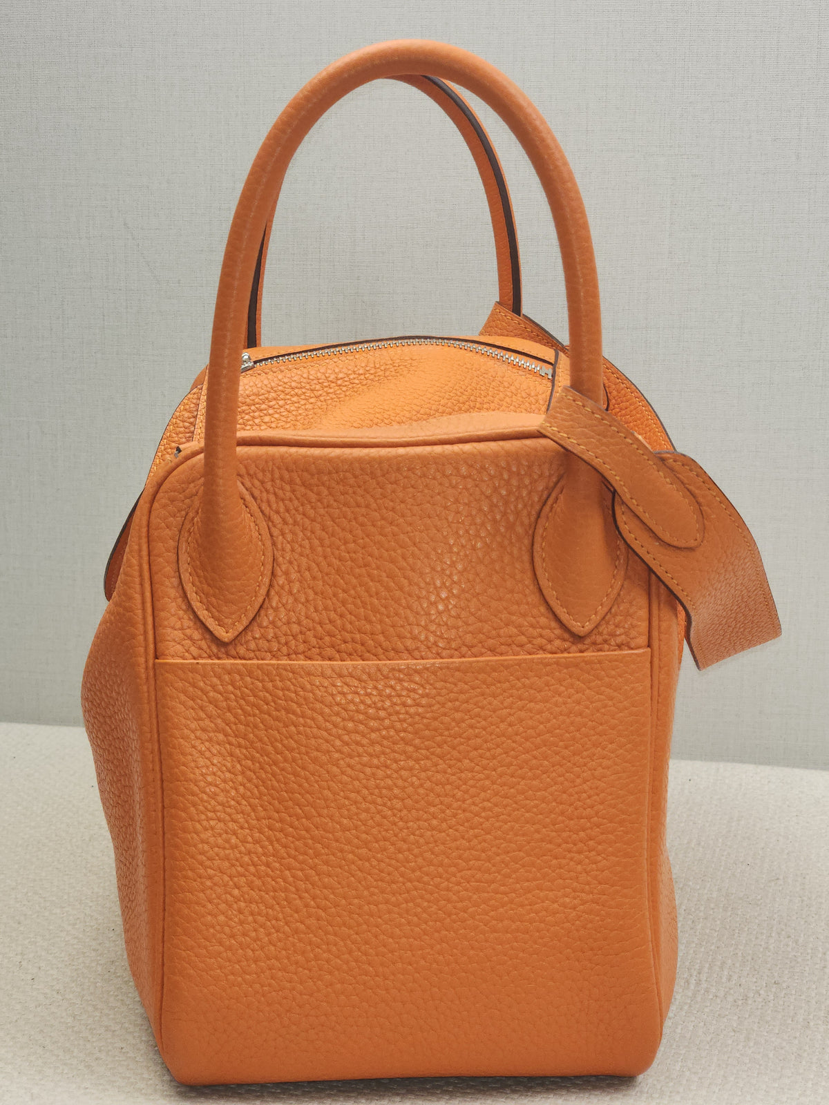 Hermes Lindy 30 Verso Orange Vermillion (PHW)