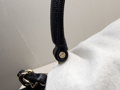 Chanel Black Caviar 24P Retrofit Medium Kelly Bag (LGHW)