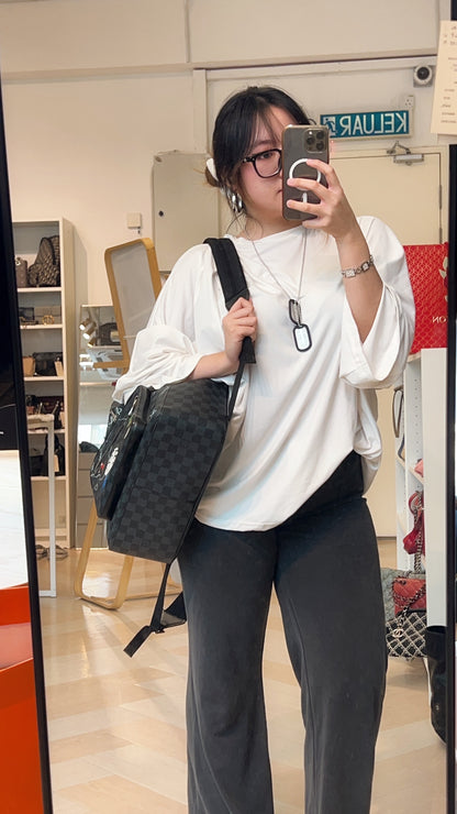 LV Damier Graphite Josh World Map Backpack