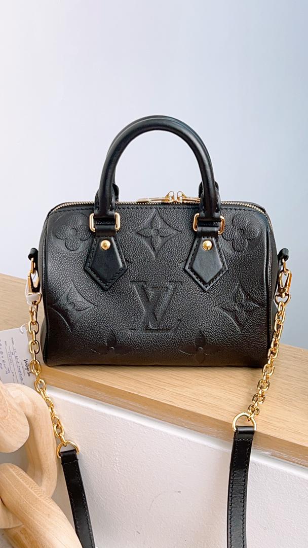 LV Black Empreinte Speedy 20