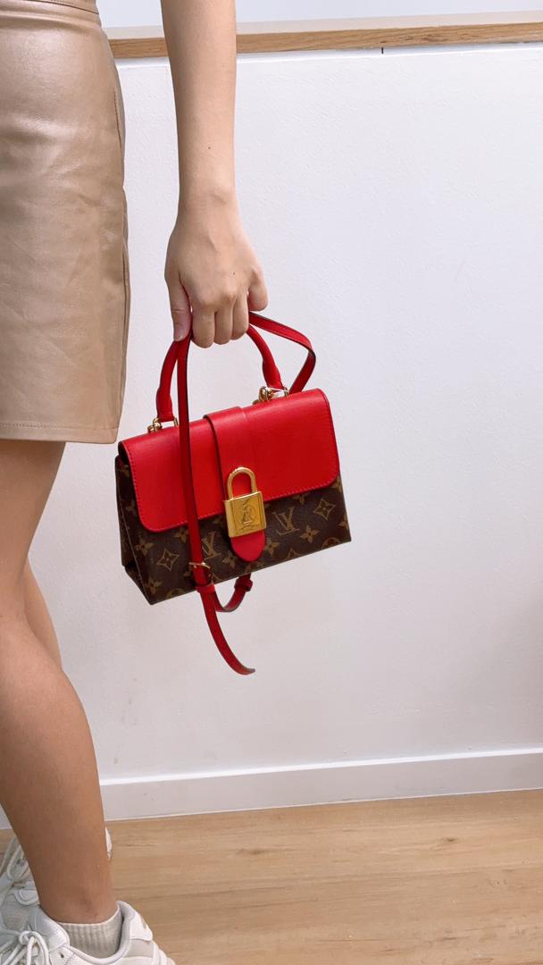 Louis Vuitton Monogram Red Locky BB