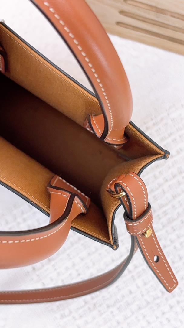 Celine Triomphe Mini Vertical Cabas Tote