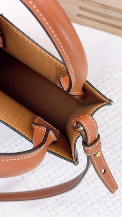 Celine Triomphe Mini Vertical Cabas Tote