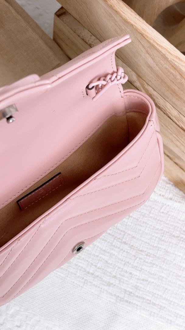 Gucci So Pink Supermini Marmont Belt Bag
