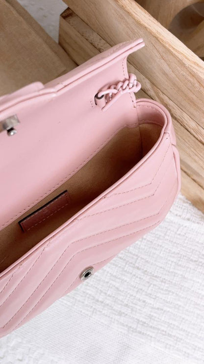 Gucci So Pink Supermini Marmont Belt Bag