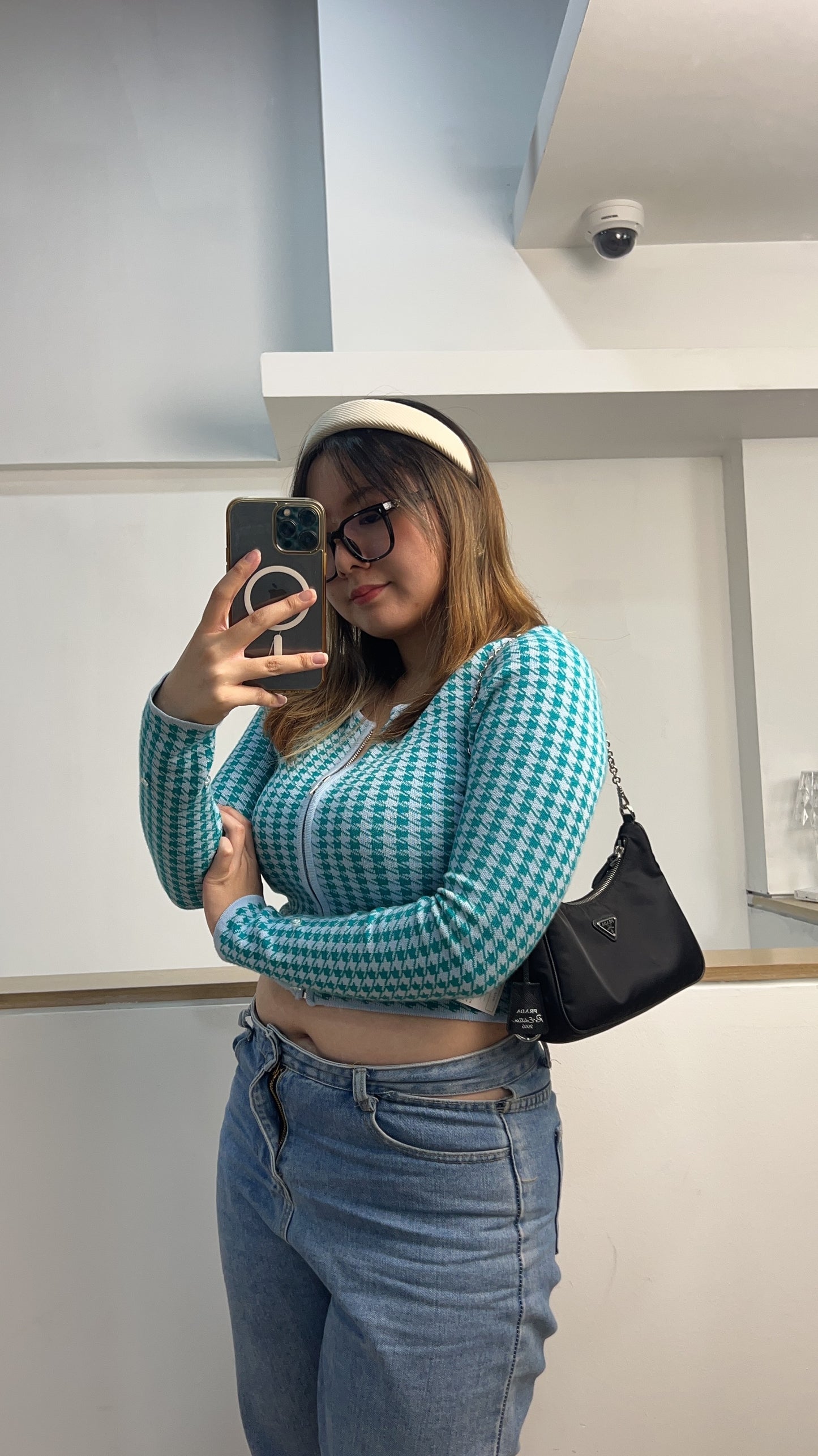 Prada Black Nylon Re-edition 2005 3 in 1 Hobo