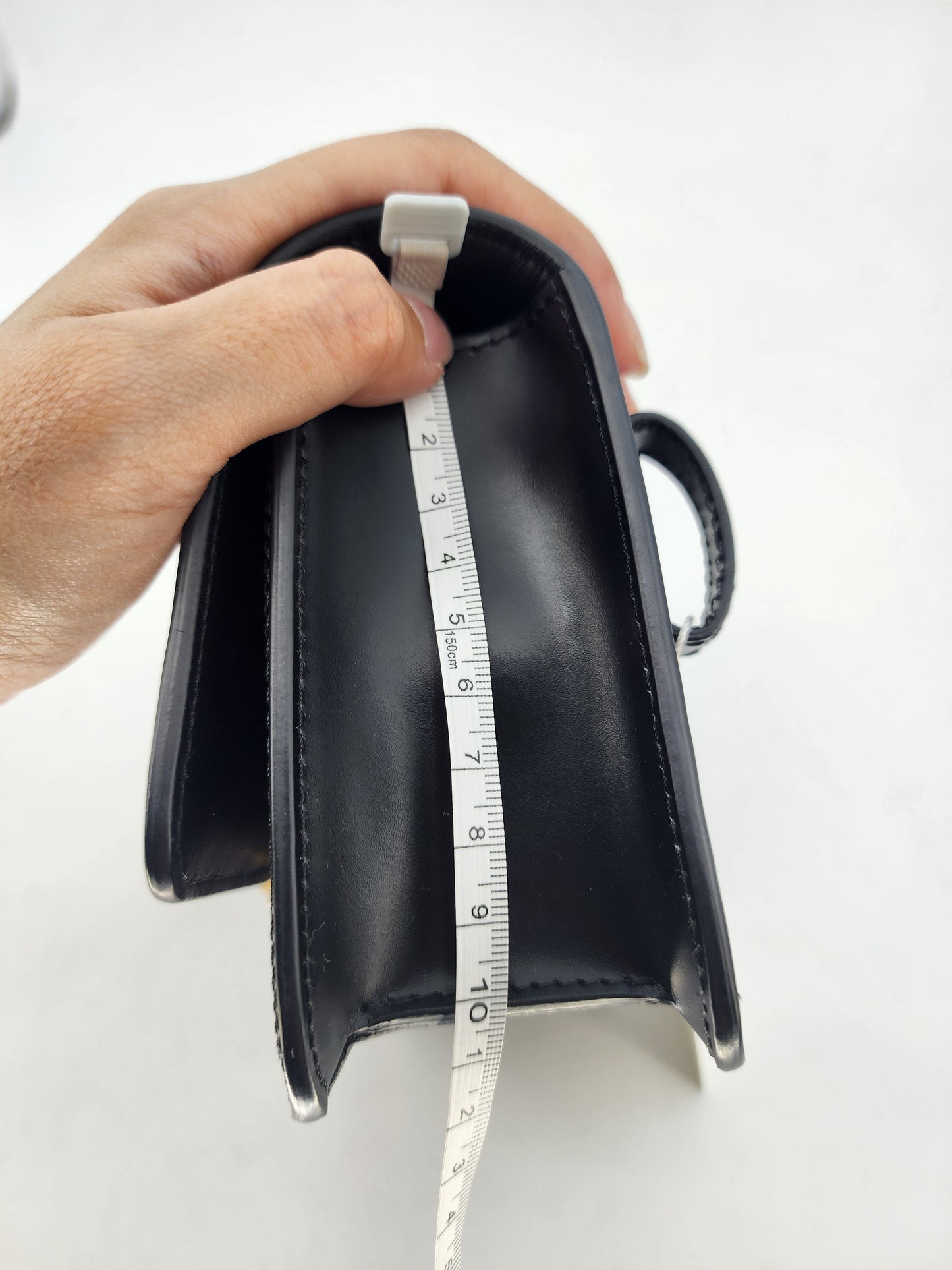 Burberry Mini TB Quilted Crossbody Black