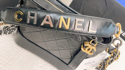 Chanel Black Small Gabrielle Handle