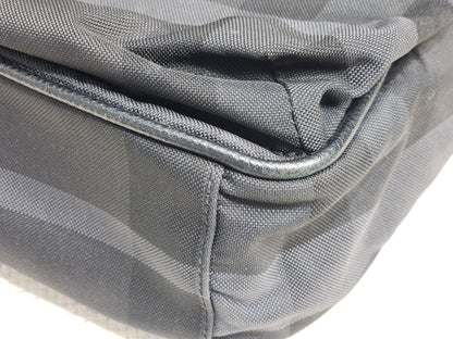 Burberry Nylon Smoked Check Messenger Bag