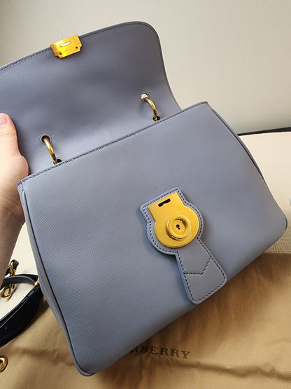 Burberry Medium DK88 Top Handle Bag in Trench Calfskin