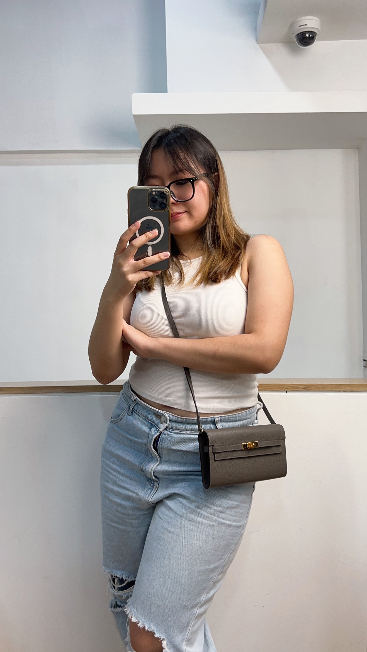 Hermes Grismeyer Kelly To Go GHW