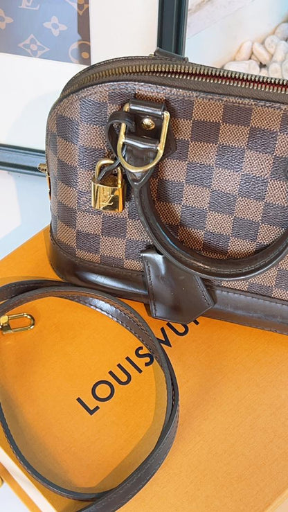 LV Damier Ebene Alma BB