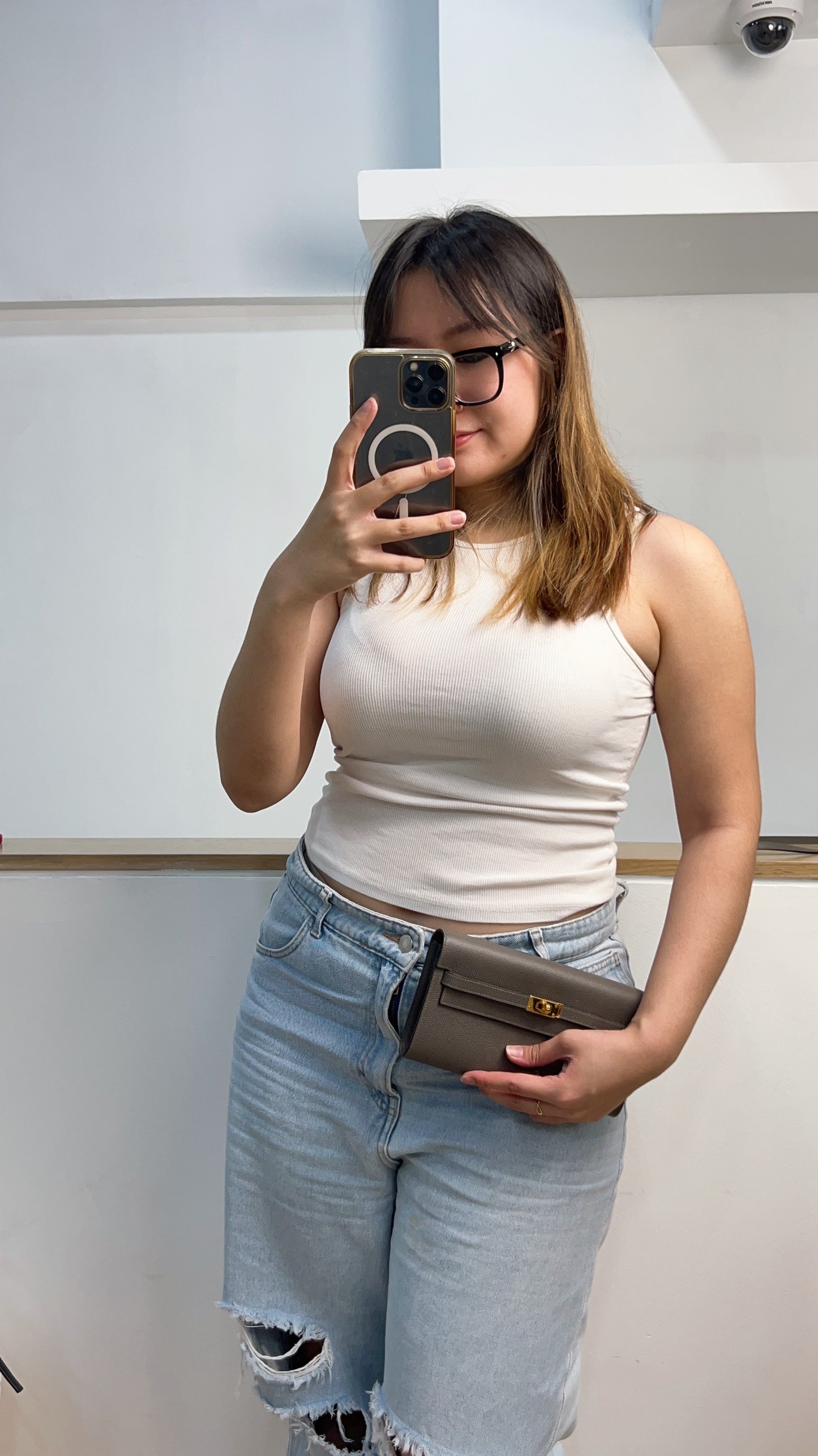 Hermes Grismeyer Kelly To Go GHW