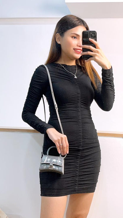 Balenciaga Silver Nano Hourglass