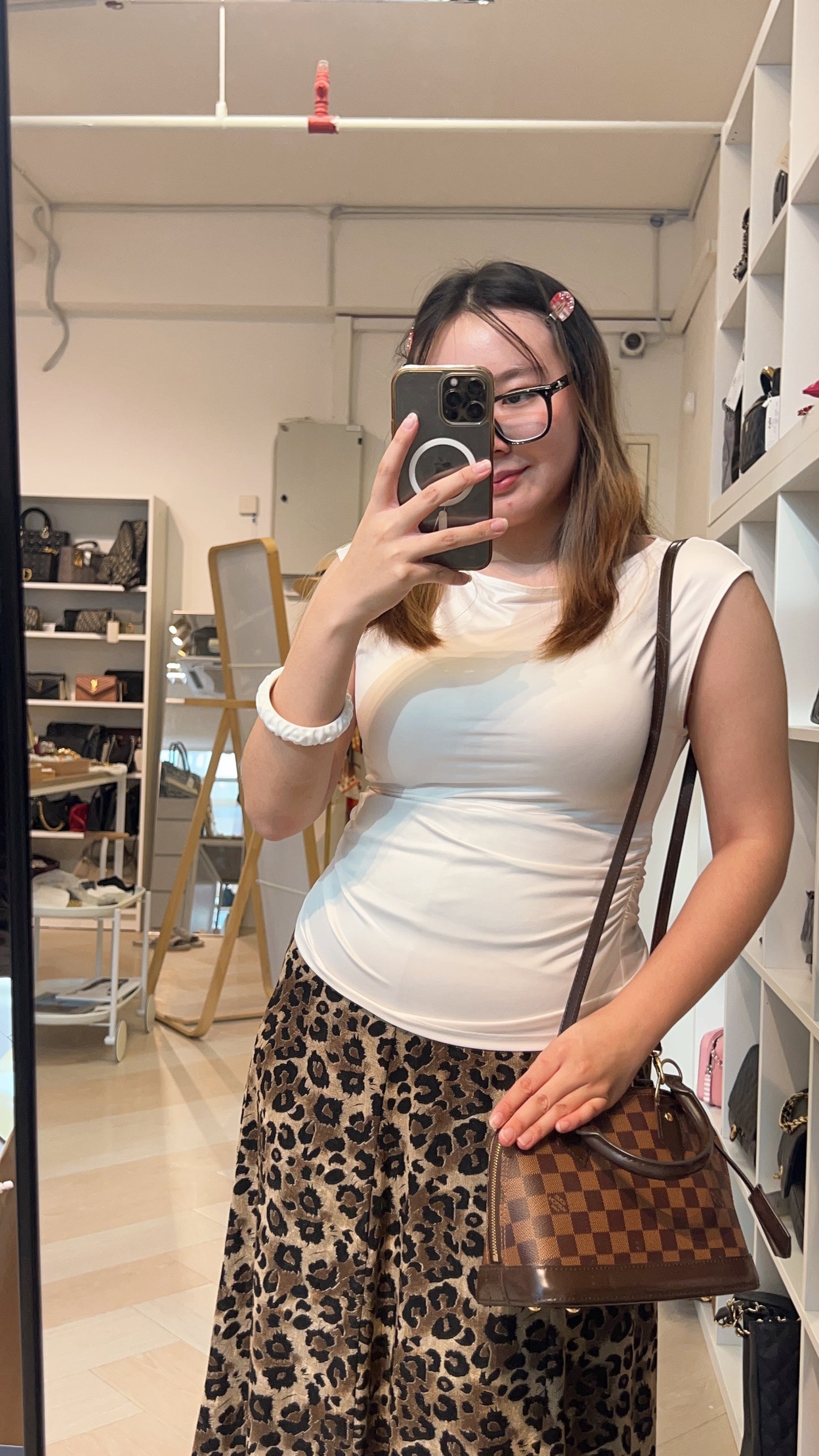 LV Damier Ebene Alma BB