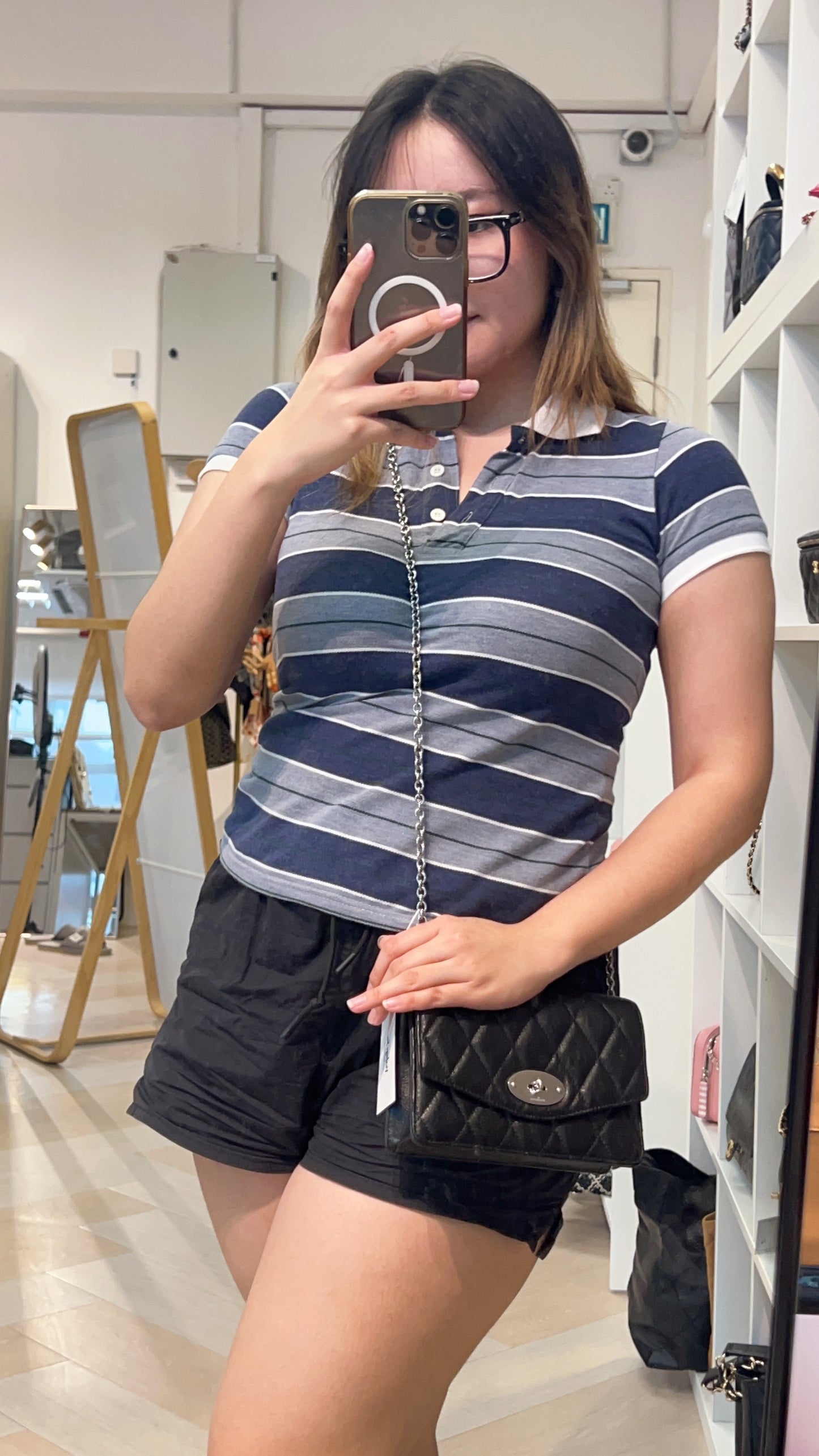 Mulberry Darley Quilted Shoulder Bag (small)