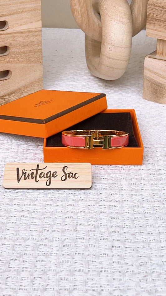 Hermes Gold Clic H Pm Bracelet