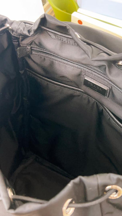 Prada Black Nylon Backpack
