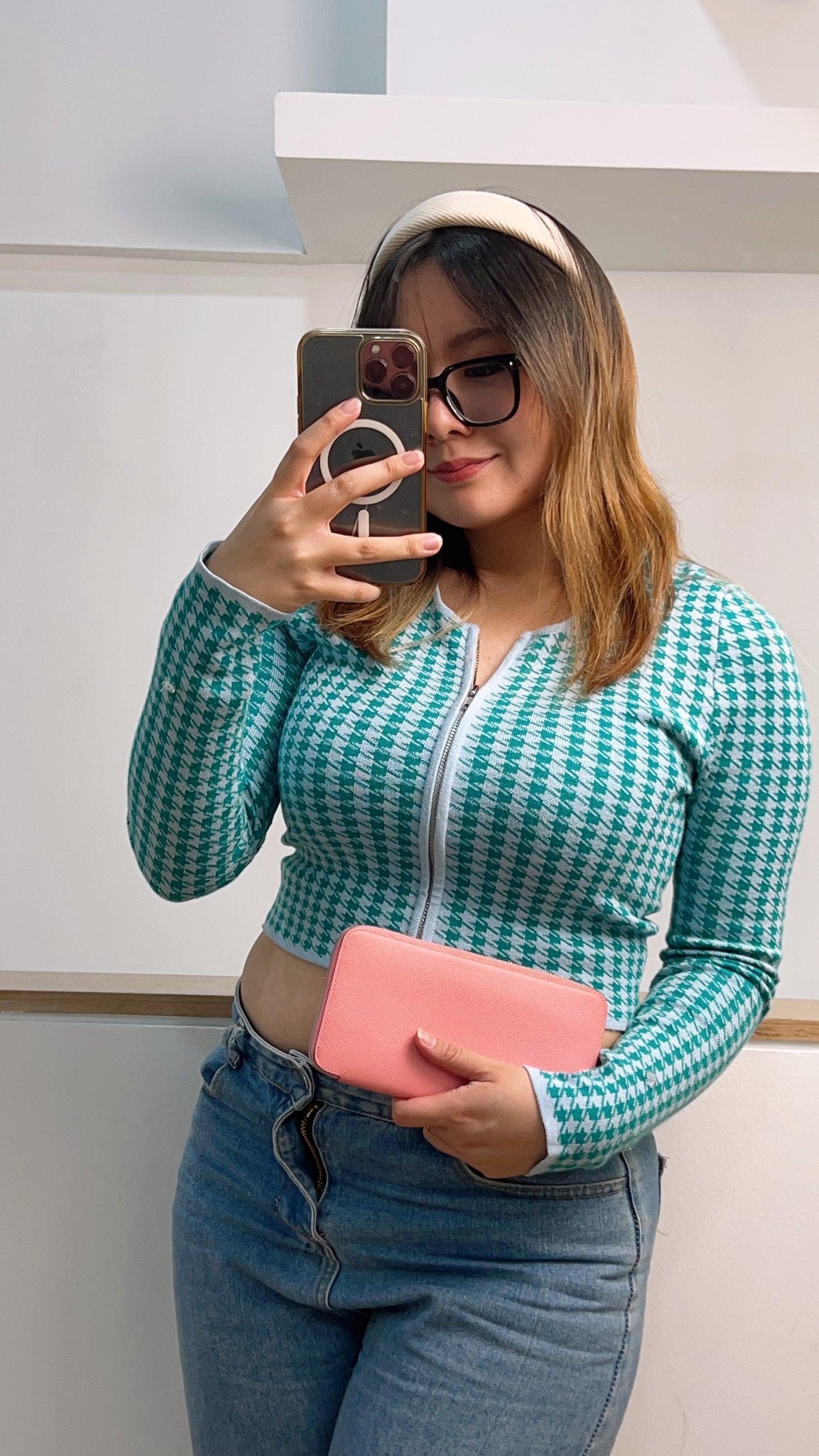 Hermes Pink Silk’in Classique Long Wallet