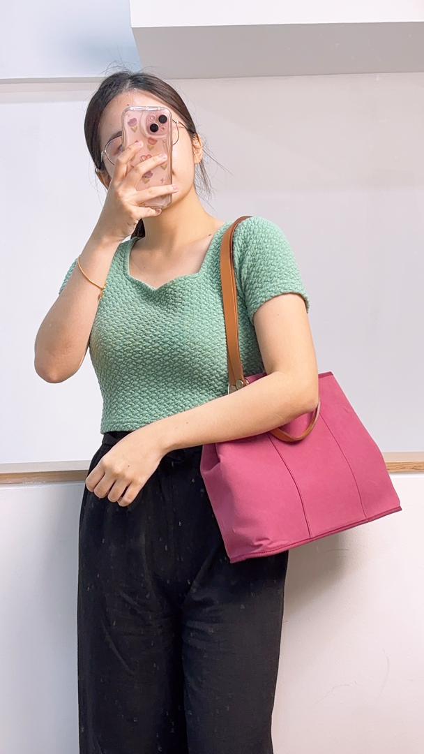 Hermes Purple Cabas Elan PM