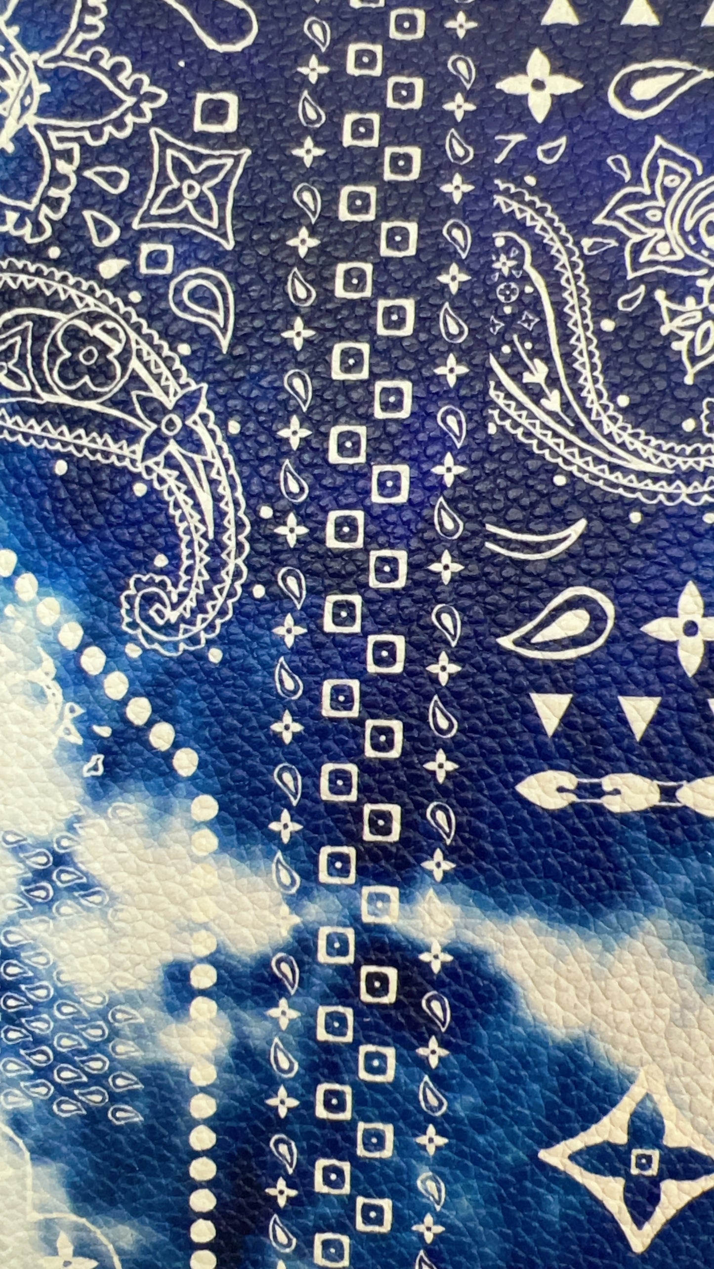 Louis Vuitton Blue Bandana Pochette Voyage MM