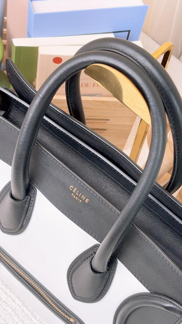 Celine Tricolour Luggage Mini Tote