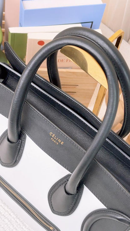 Celine Tricolour Luggage Mini Tote