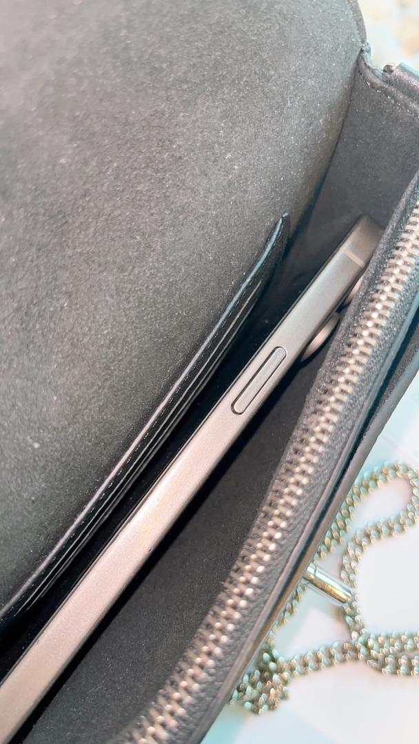 LV Black Mylockme Chain Pochette