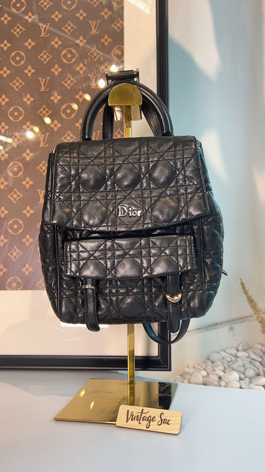 Dior Black Small Stardust Backpack