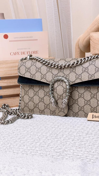 Gucci Supreme Canvas Dionysus Bag