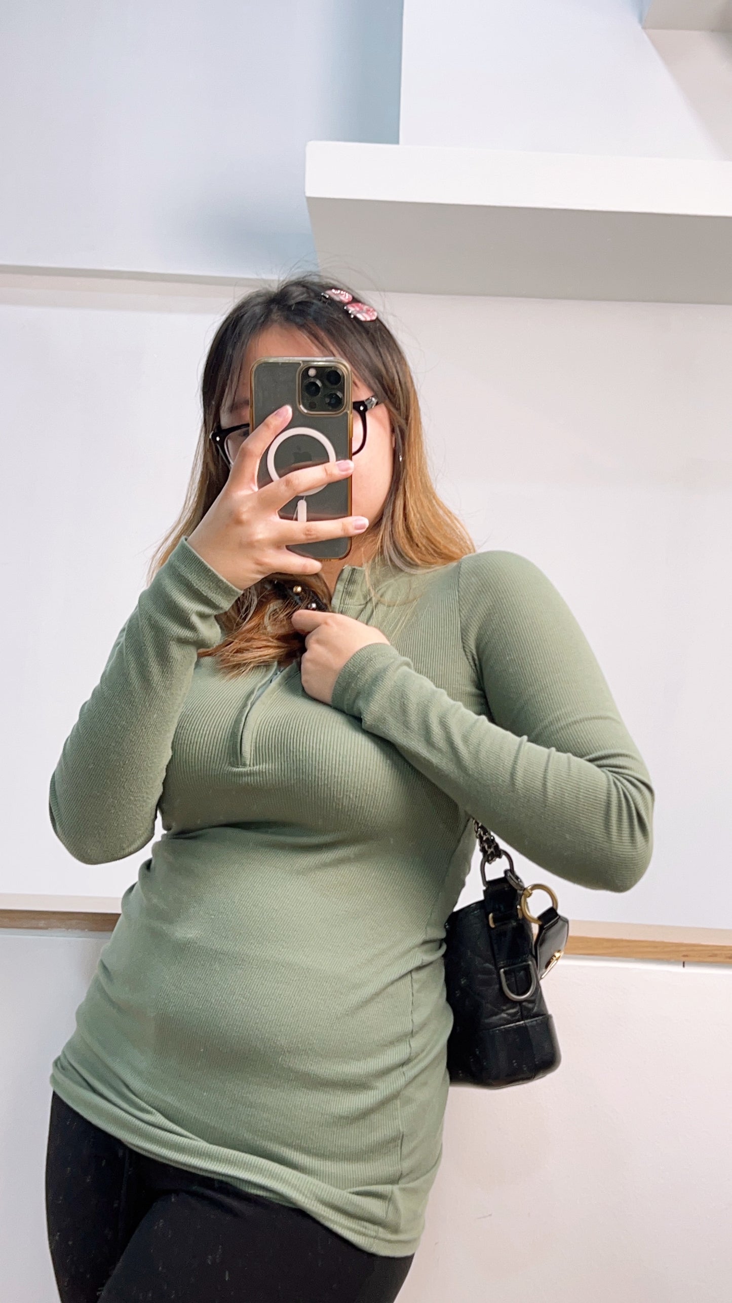 Chanel Black Small Gabrielle Handle