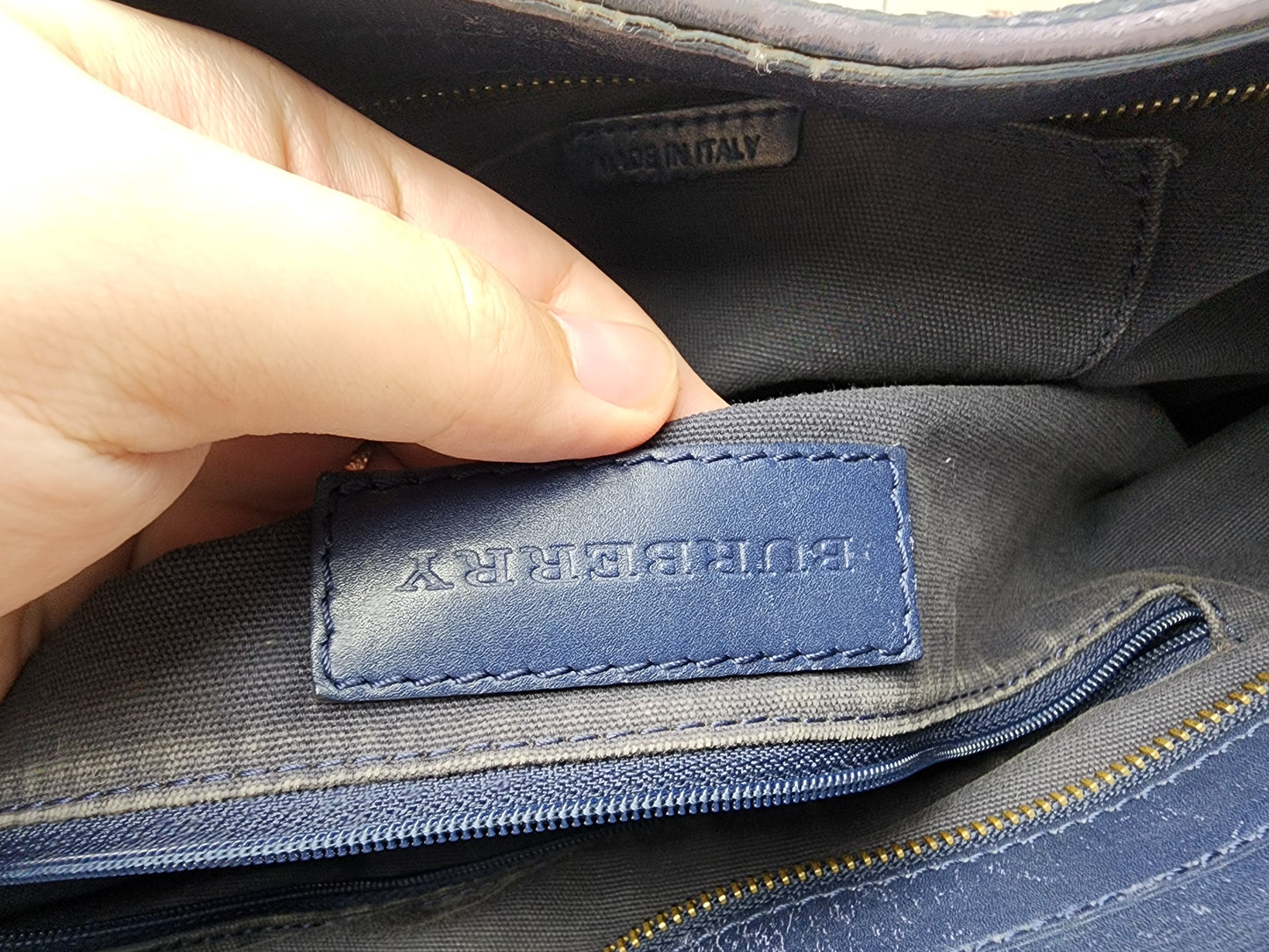 Burberry Haymarket Check Splash Studded Canterbury Tote