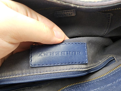 Burberry Haymarket Check Splash Studded Canterbury Tote