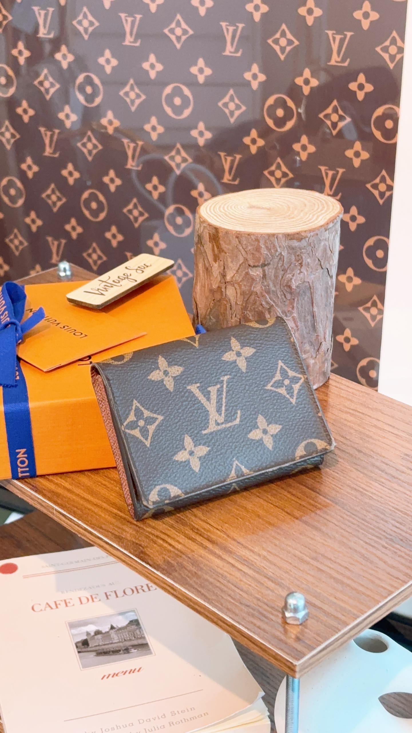 LV Monogram Envelope Carte de Visite