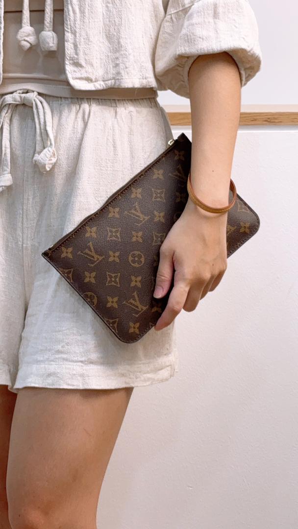 Louis Vuitton Monogram Wristlet Pouch