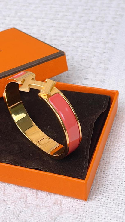 Hermes Gold Clic H Pm Bracelet