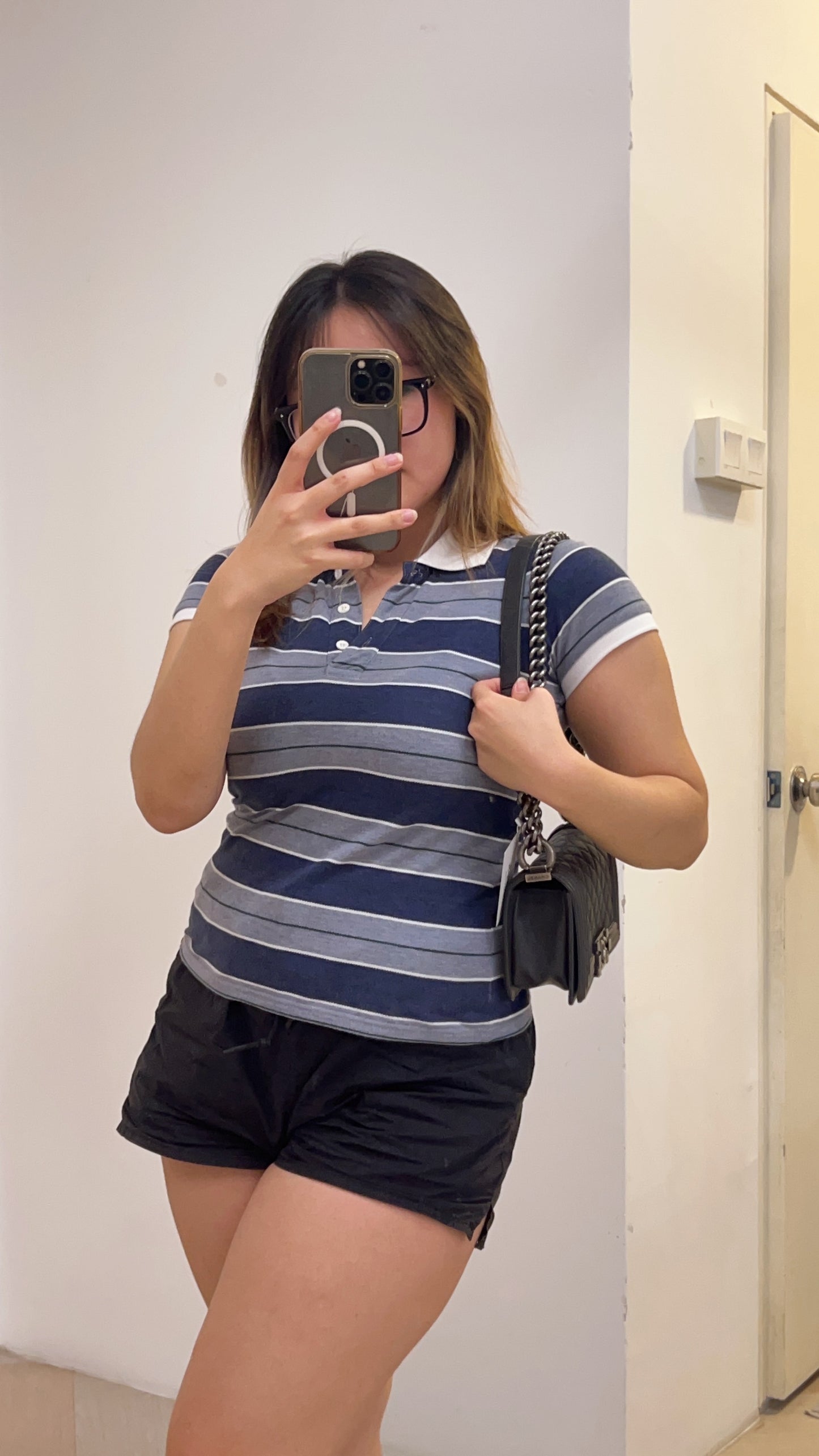 Chanel Small Boy in Dark Grey RHW