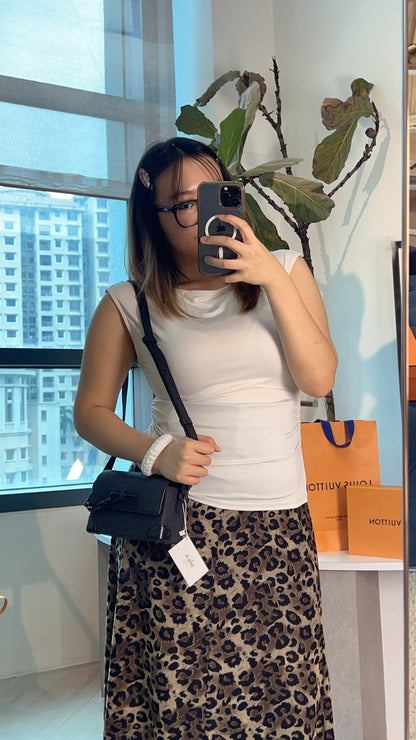 LV Monogram Taurillon Steamer Wearable Wallet