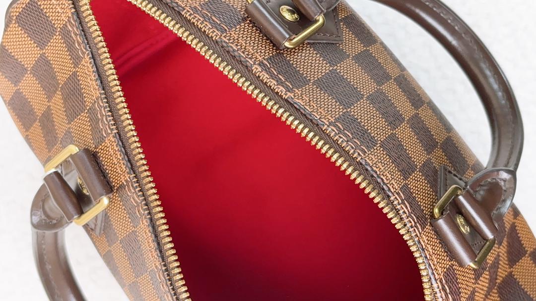 Louis Vuitton Damier Ebene Speedy 25 Bandouliere