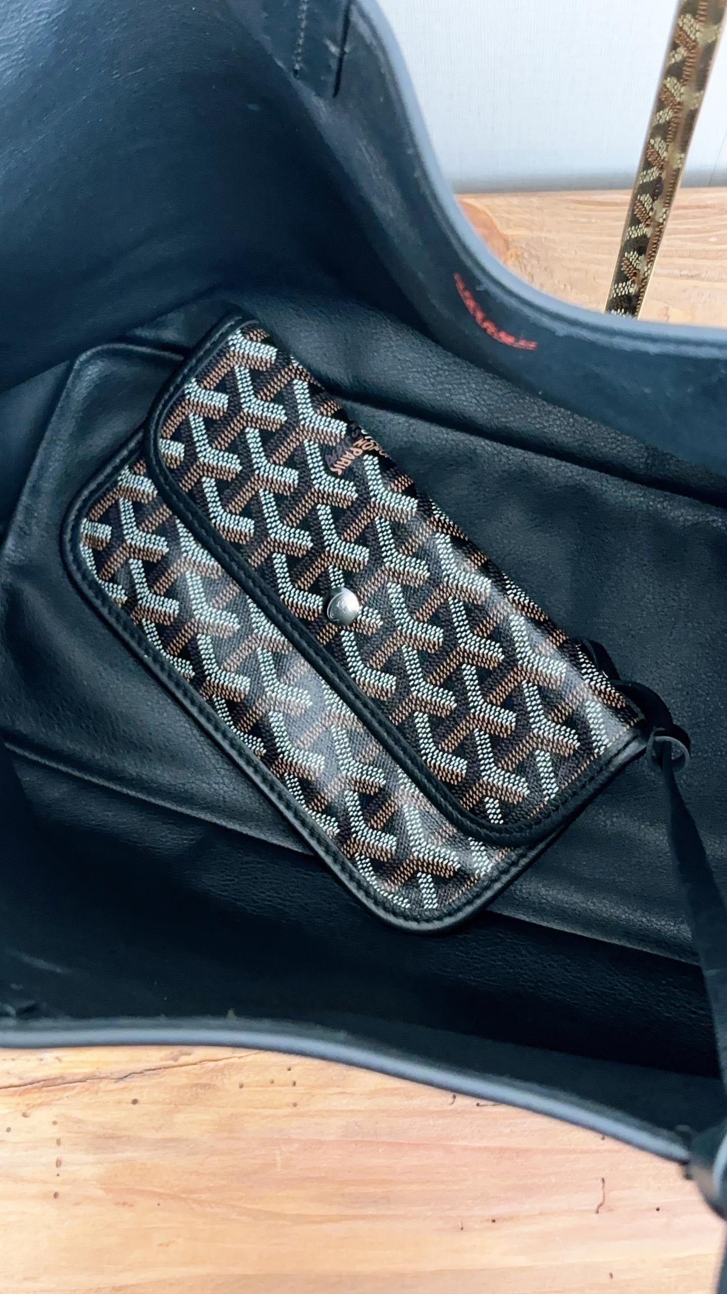 Goyard Black Anjou PM
