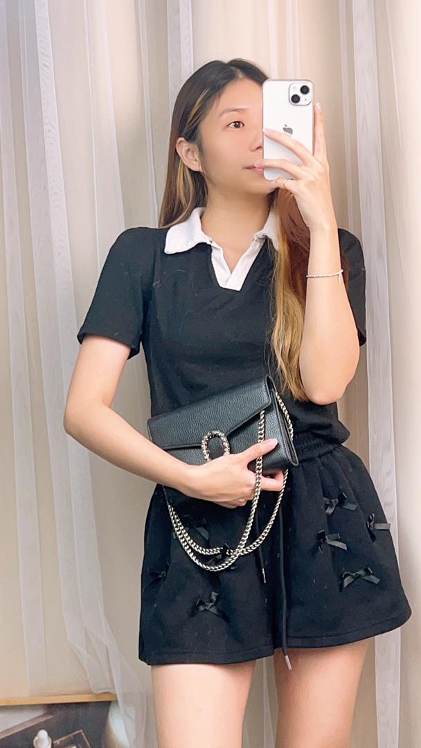 Gucci Black Calfskin Dionysus Woc