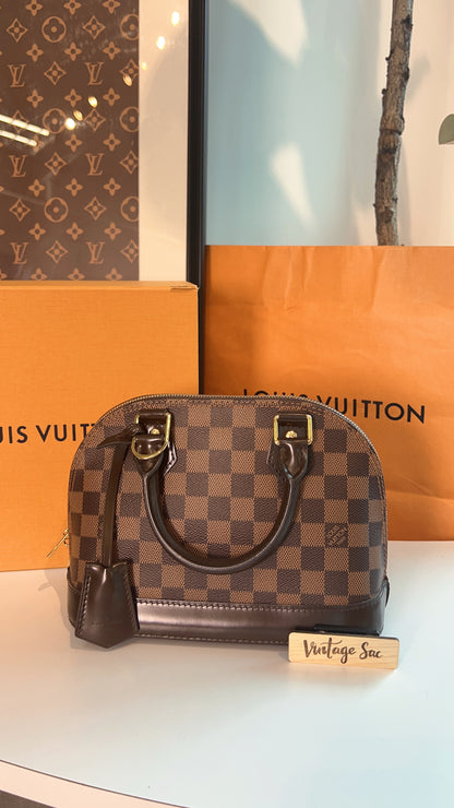 LV Damier Ebene Alma BB