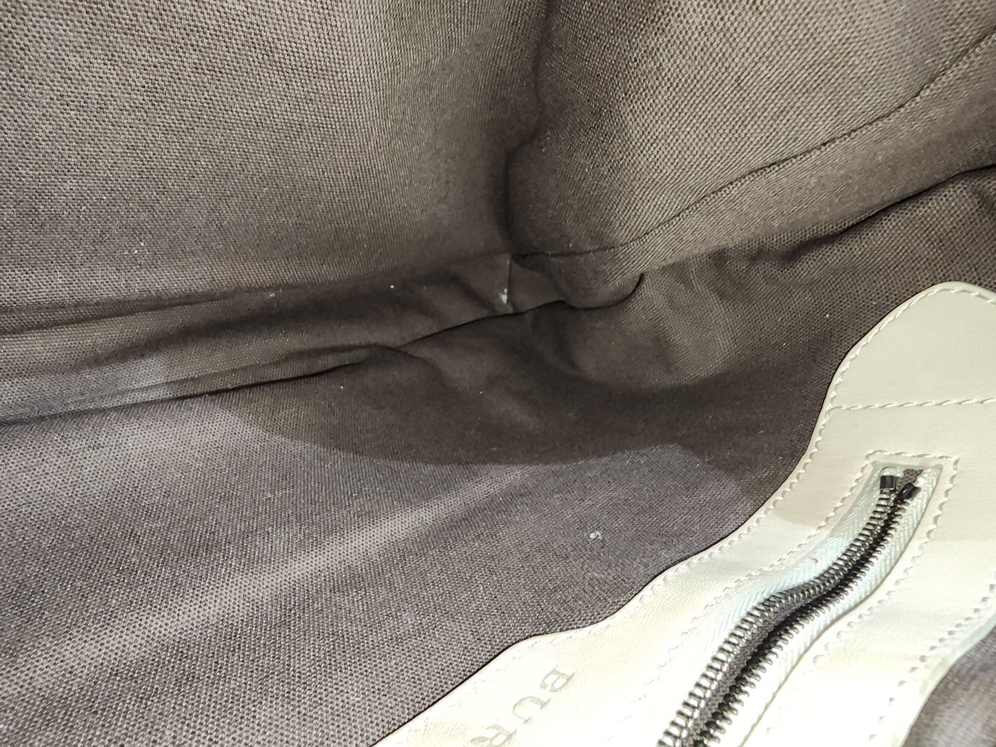 Burberry Smoked Check Walder Hobo Bag