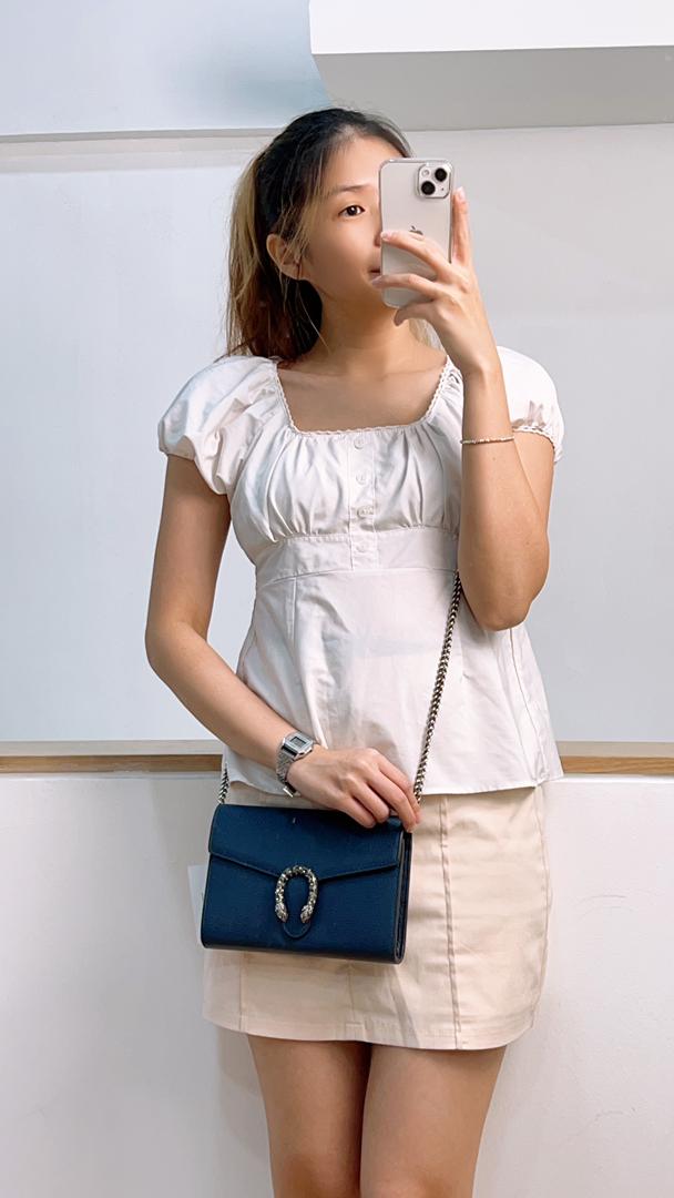 Gucci Blue Dionysus Shoulder Bag